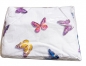 Allergiker-Reise-Zudecke ultra leicht, Schmetterling Weiß,  110 x 160 cm