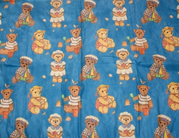Encasing-Allergiker-Wechselkopfkissen,<br>Teddy Blau