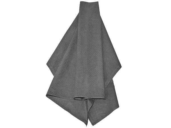 Outdoor Handtuch perforiert 3er Set, gunmetal,  66 x 100 cm