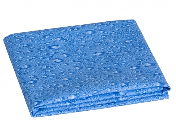 Blaues Mikrofaser Handtuch von Evonell