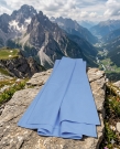 Outdoor Handtuch XL ultra leicht,<br>blau,<br> 66 x 140 cm